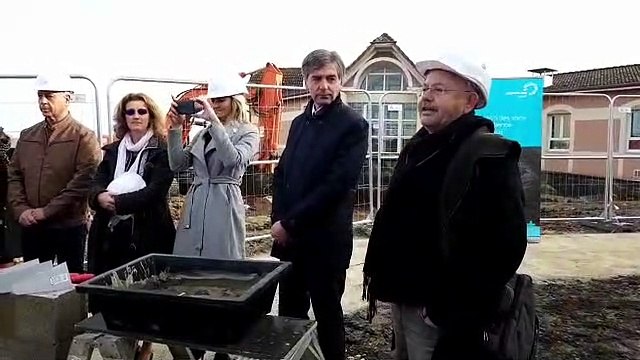Chateau-Salins : la première pierre des travaux de rénovation et d'extension de l'hôpital est posée