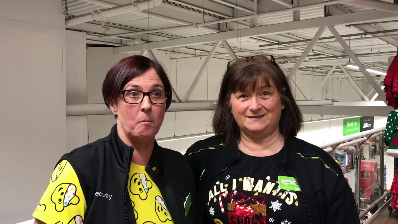 Asda staff save shoppers life