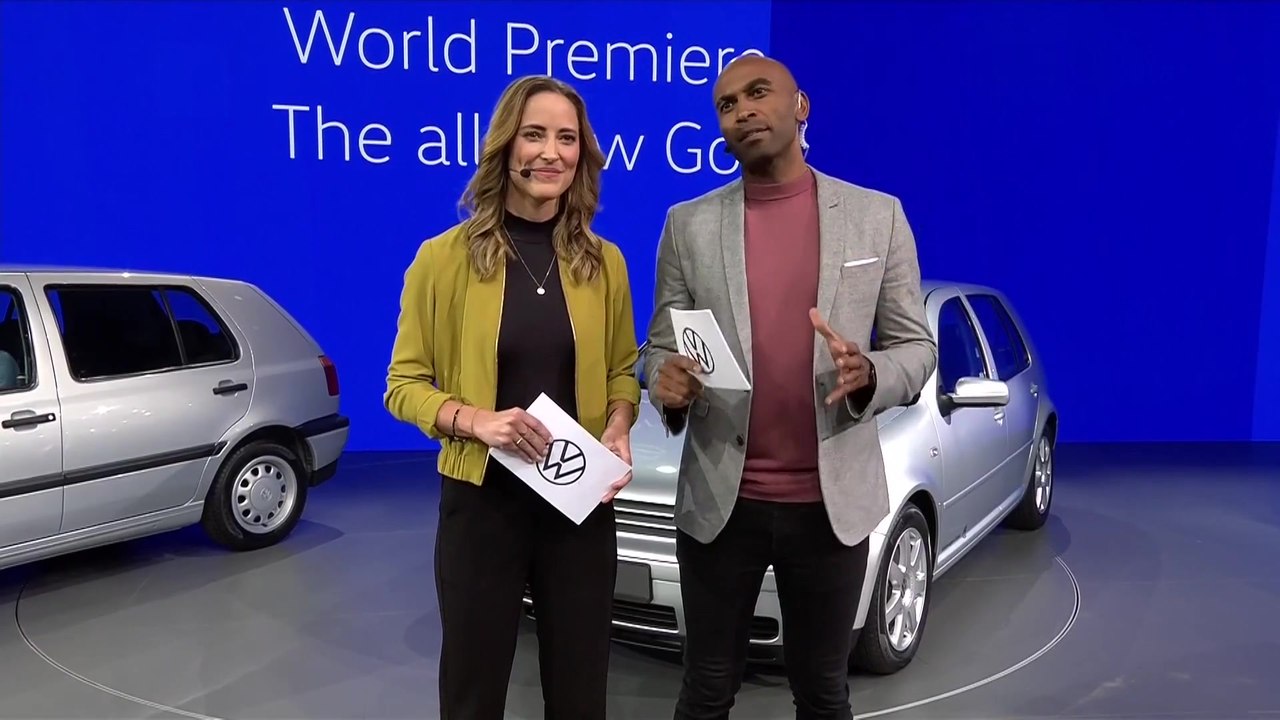 Weltpremiere des neuen Volkswagen Golf - Intro