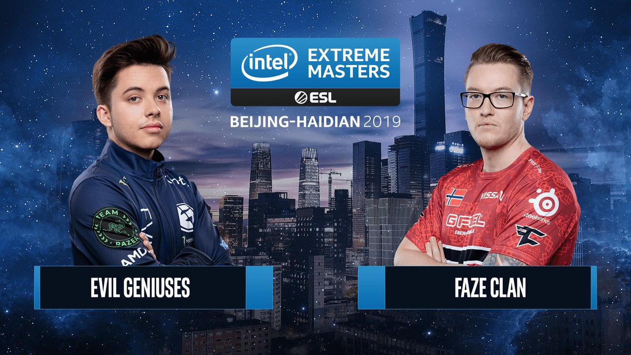 CSGO - FaZe Clan vs. Evil Geniuses [Nuke] Map 1 - Group B - IEM Beijing-Haidian 2019