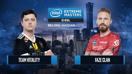 CSGO - Team Vitality vs. FaZe Clan [Nuke] Map 1 - Group B - IEM Beijing-Haidian 2019