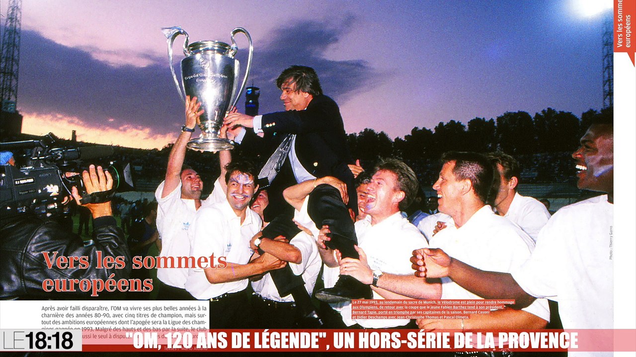 "OM, 120 ans de légende", un hors-série exceptionnel de La Provence