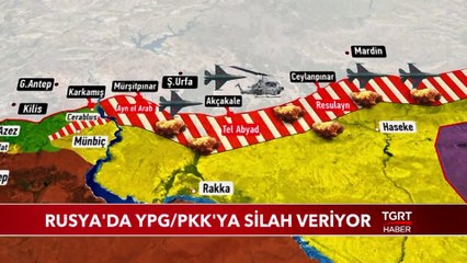 Rusya, YPG/PKK'ya Silah Yardımı Yapıyor