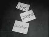 Clip DES PAGES BLANCHES