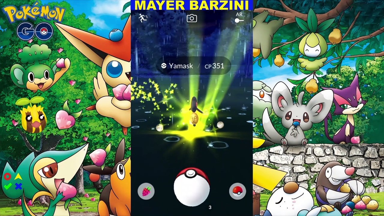 Pokémon GO YAMASK  Pokémon # 562