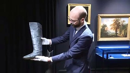 Une paire de bottes de Napoléon bientôt aux enchères