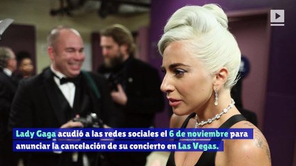 Lady Gaga es forzada a cancelar su show luego de sufrir un caso severo de bronquitis