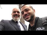 Rama publikon video-selfien e veçantë me policin shqiptar: Të fala të gjithëve nga Zvicra