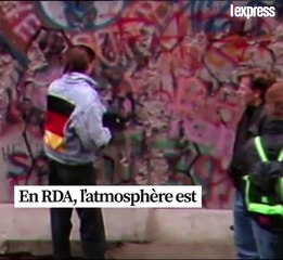"Tout le monde pleurait": une journaliste présente lors de la chute du mur témoigne