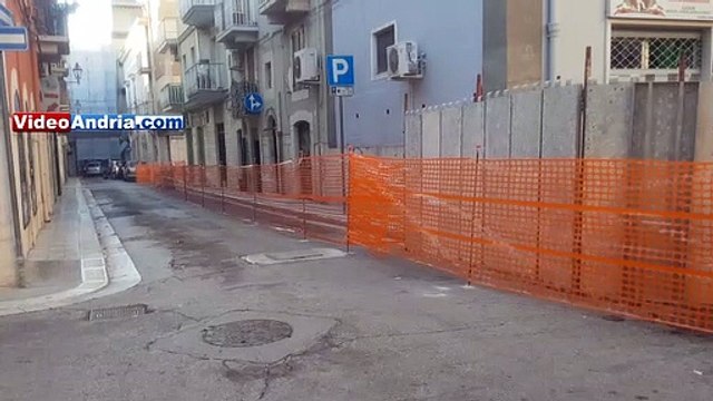 Andria: riaprono al traffico via Pisani e via Genovesi - 8 novembre 2019