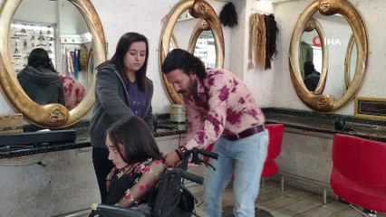 Bedensel engelli Beyza'dan örnek davranış