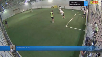 But de Victor (14-13) - FC NEVADA Vs ANCELIN CITEOS - 07/11/19 20:00 - LIGUE 2 - Poitiers Game Parc