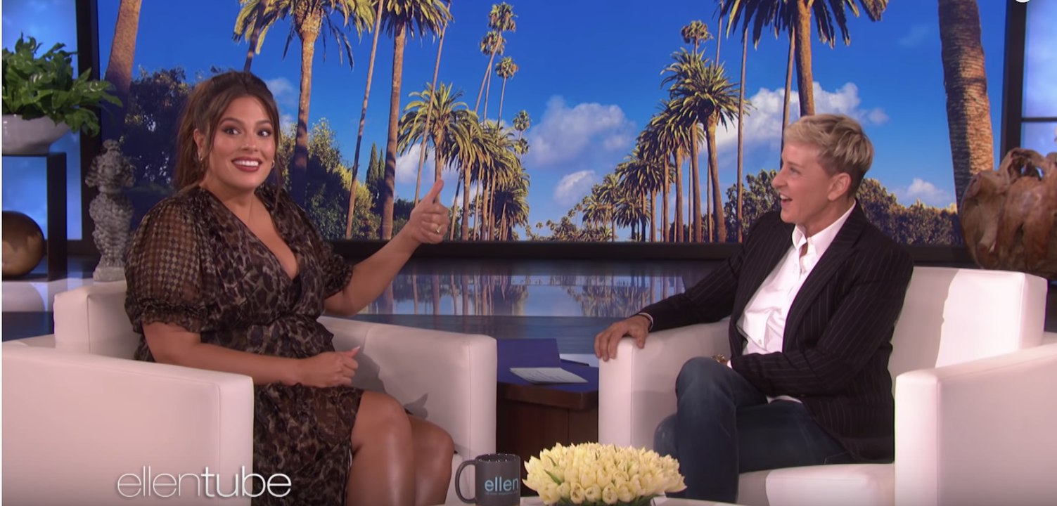 Ashley Graham dévoile par erreur le sexe de son futur bébé chez Ellen Degeneres