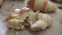 Homemade croissants