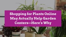 Shopping for Plants Online May Actually Help Garden Centers—Here’s Why