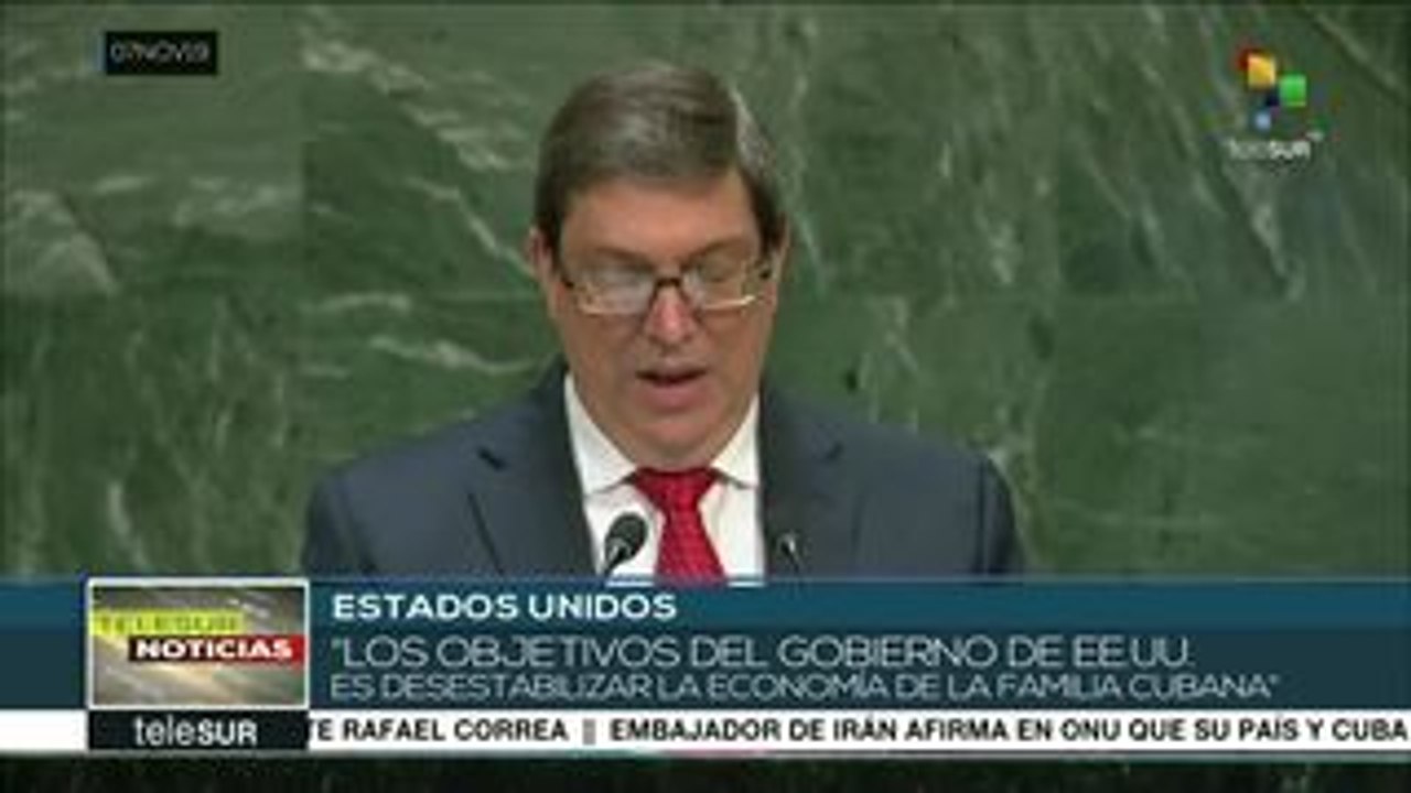 Comunidad internacional pide poner fin al bloqueo de EEUU contra Cuba