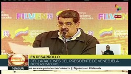 Presidente Nicolás Maduro inauguró la XV edición de la FILVEN 2019