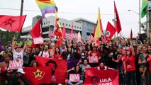 Simpatizantes de Lula esperan ansiosos su posible salida de la cárcel