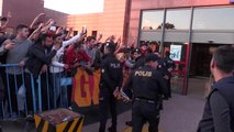 Galatasaray kafilesi, Gaziantep'e geldi