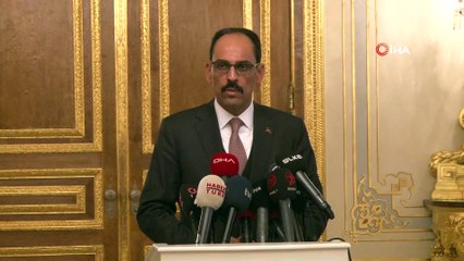Cumhrubaşkanlığı Sözcüsü İbrahim Kalın'dan 'Suriye' Açıklaması