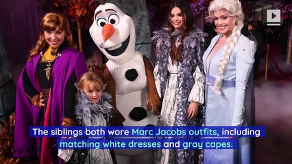 Selena Gomez and Her Younger Sister Were Twinning at 'Frozen 2' Premiere