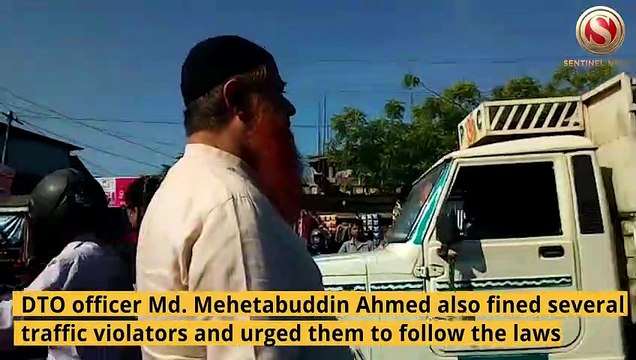 Strict Traffic Laws enforced in Biswanath, Several fined for violations!