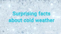 These fascinating facts about cold weather will surprise you