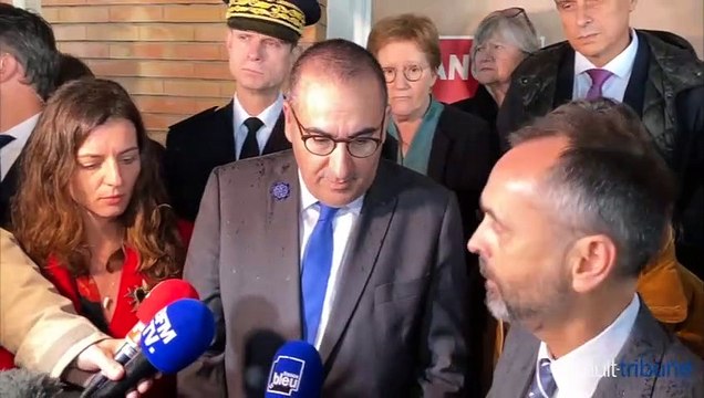BEZIERS - Le secrétaire d'État Laurent Nuñez en visite à Béziers
