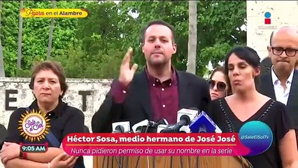 ¡Héctor Sosa desmiente lo contado en la bioserie de José José!