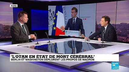"L'OTAN en état de mort cérébrale" : Berlin et Washington déplorent les propos de Macron