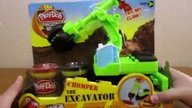 Play-Doh Diggin' Rigs Tonka Chuck and Friends Chomper the Excavator Playset-