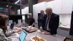Boris Johnson tastes Iceland's chicken