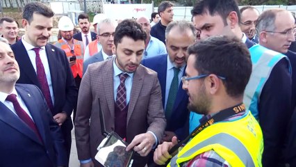 Bakan Kurum, yapımı devam eden millet bahçesini inceledi - BURSA