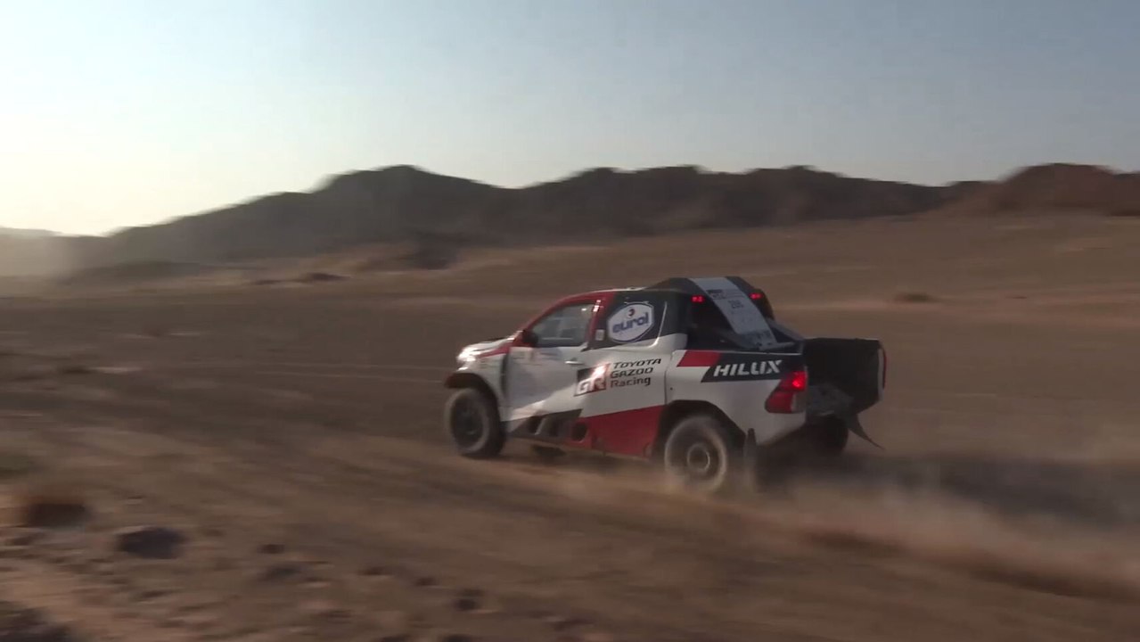 Fernando Alonso en el Rally Al Ula-Neom