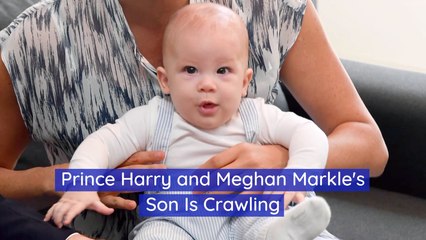 Royal Baby Archie Can Crawl
