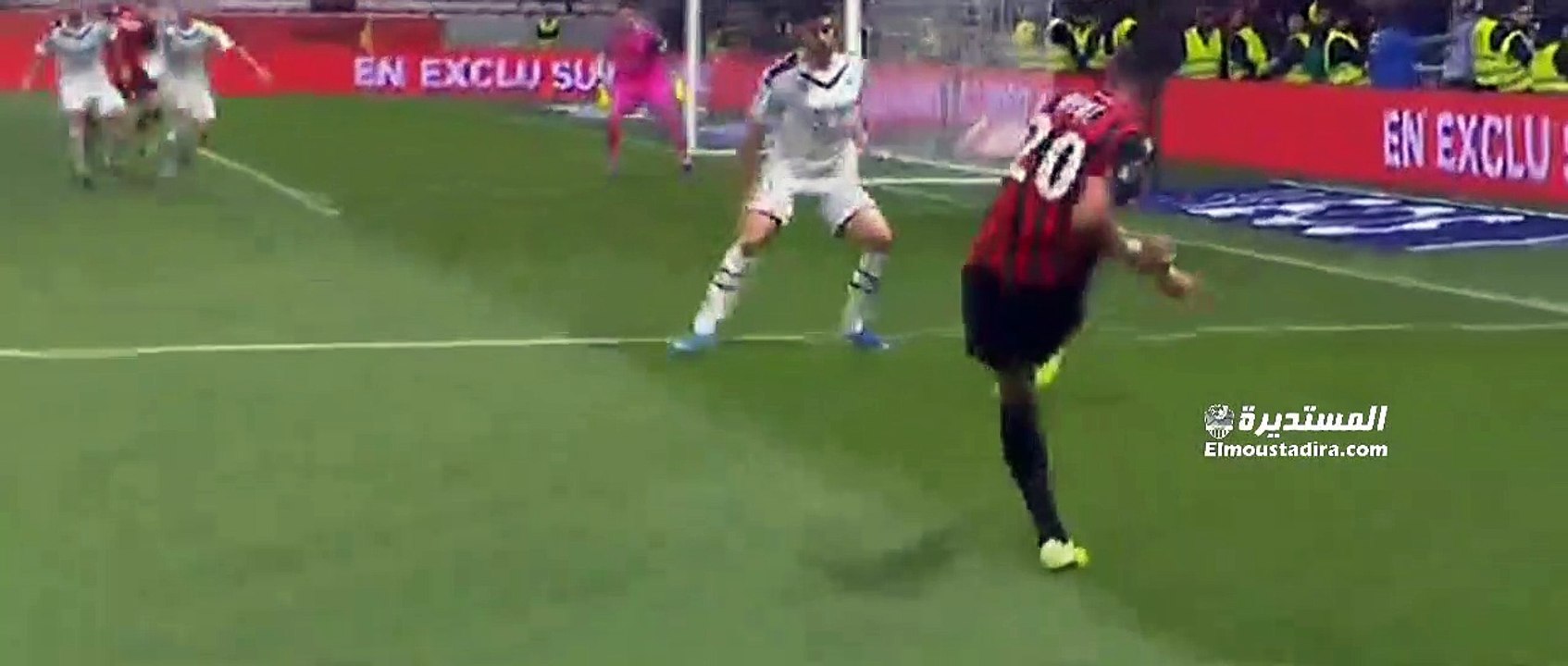 تمريرة يوسف عطال الحاسمة ضد نادي بوردو