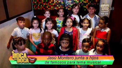 Jasú Montero junta a hijos de famosos para tema musical