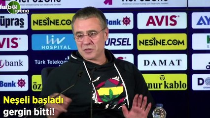 Ersun Yanal'ın basın toplantısı neşeli başladı gergin bitti