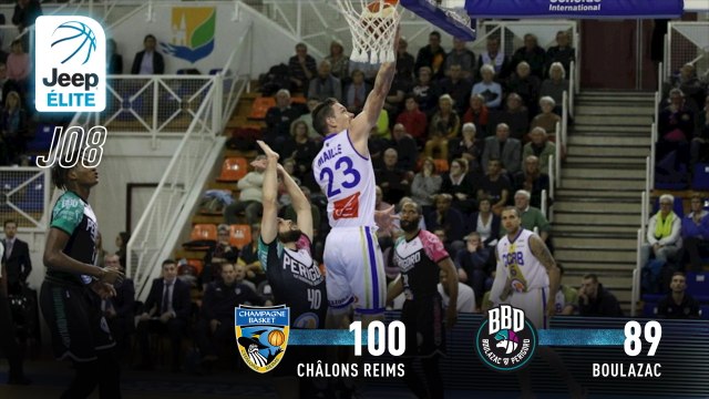 Jeep® ÉLITE : Châlons-Reims vs Boulazac (J8)