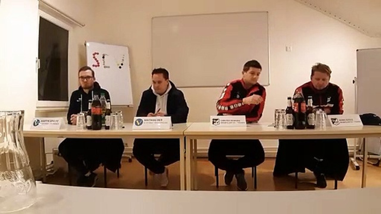 Vicky vs. Bramfeld - die PK im Video