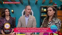 Estudiantes de Conalep representarán a México en concurso de robótica