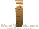 Build your own wooden Wood Stacking Game!
