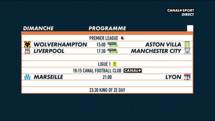 Late Football Club - Le programme foot du week-end de chocs