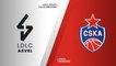LDLC ASVEL Villeurbanne - CSKA Moscow Highlights | Turkish Airlines EuroLeague, RS Round 7