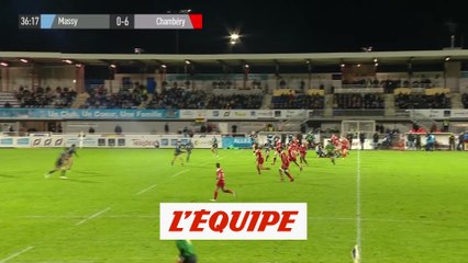 Massy repart de l'avant - Rugby - Féd. 1