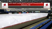 Pre-Novice Pairs Short - 2020 belairdirect Skate Canada BC/YK Sectionals Super Series (16)