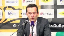 Jean-Baptiste Lecrosnier après la victoire de Nantes à Fos