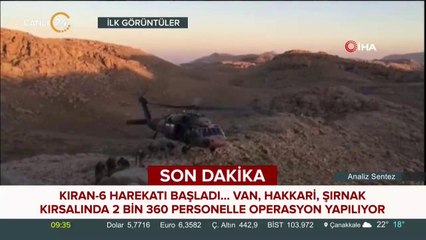 Kıran-6 operasyonu başladı