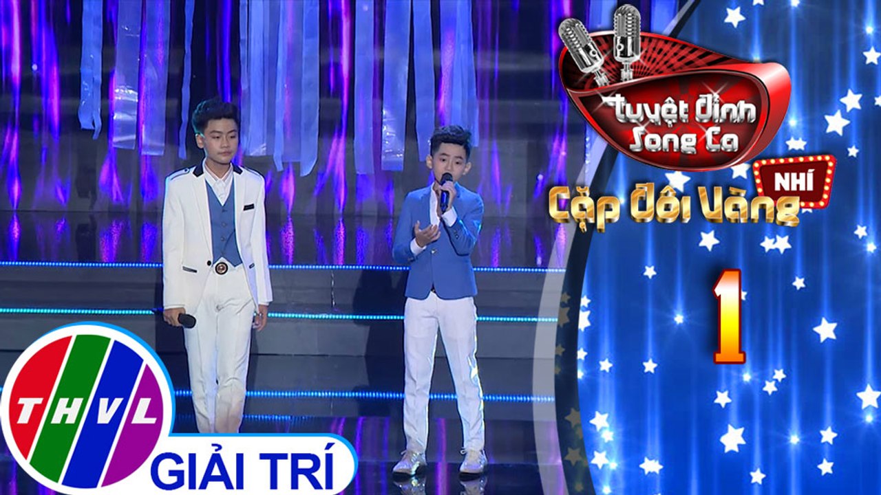 Tuyệt đỉnh song ca - Cặp đôi vàng nhí | Tập 1[4]: LK Lạnh trọn đêm mưa, Mưa rừng - Tấn Bảo, Thái Hà