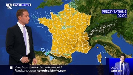 La météo pour ce mercredi 13 novembre 2019